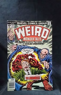 Buy Weird Wonder Tales #20 1977 Marvel Comics Comic Book  • 8.43£