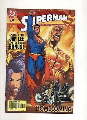 Buy Superman.number 203.may 2004.dc Comics • 2.50£