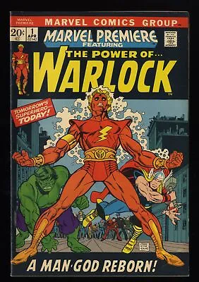 Buy Marvel Premiere #1 VF- 7.5 1st Appearance HIM As Adam Warlock! Marvel 1972 • 96.37£