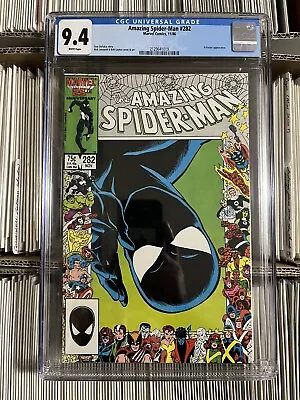 Buy The Amazing Spider-man 282 Cgc 9.4 25th Anniversary Cover Marvel Comics 1986 • 57.53£