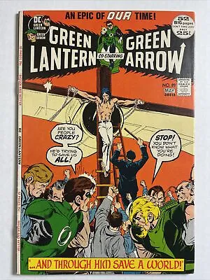 Buy Green Lantern Green Arrow 89 VG/F 1972 DC Comics Adams • 15.44£