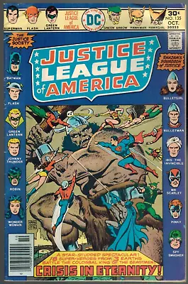 Buy Justice League Of America 135  JLA/JSA Team-Up W/ SHAZAM!  VG  1976  DC Comic • 3.93£