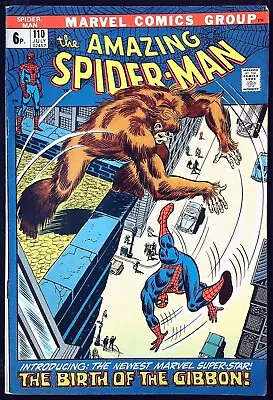 Buy THE AMAZING SPIDER-MAN (1963) #110 *First Appearance Of Gibbon* - Back Issue • 37.50£