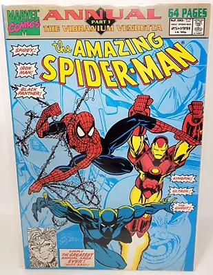 Buy Amazing Spider-man Annual #25 1st Venom Solo Story *1991* 7.0 • 3.15£