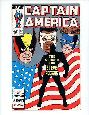 Buy Captain America #336 Comic Book 1987 VF Mike Zeck Mark Gruenwald Marvel D-Man • 3.15£