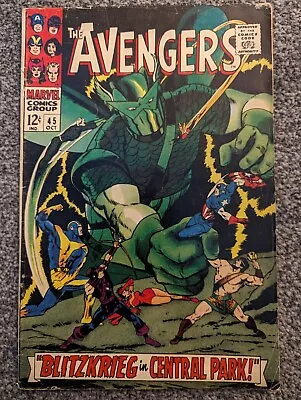 Buy The Avengers 45. 1967 Marvel Silver Age. Super Adaptiod • 20.01£