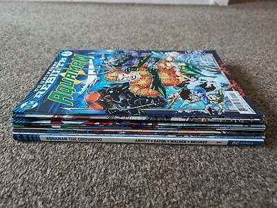 Buy 13x Aquaman DC Job Lot Bundle 1 2 3 4 5 6 7 & Trade Paperback The Drowning  • 15.99£