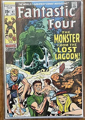Buy Fantastic Four #97 Marvel Comics Jack Kirby April 1970** • 18.97£