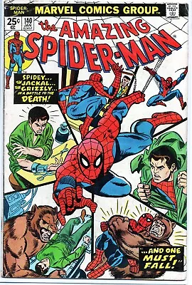 Buy Marvel Bronze Age Amazing Spiderman 140 1975 Rare VG/FN 5.0 Comic Key Mid Grade • 21.99£