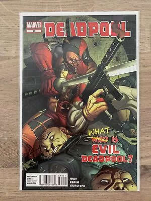 Buy Marvel Comics Deadpool #45 KEY 1st App Evil Deadpool  2011 • 17.99£