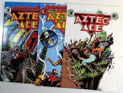 Buy Aztec Ace Lot Of 3 #8,9,11 Eclipse Comics (1984) VF/NM 1st Print Comic Books • 19.49£