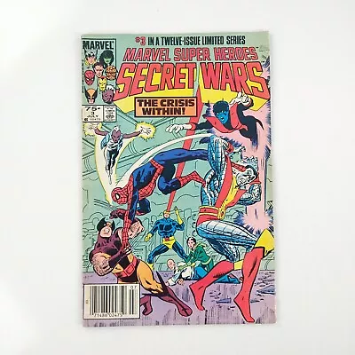 Buy Marvel Super-Heroes Secret Wars #3 Newsstand 1st Titania (1984 Marvel Comics) • 8.76£