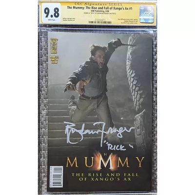 Buy The Mummy: Rise And Fall Of Xango's Ax #1_CGC 9.8 SS__Signed By Brendan Fraser • 855.20£