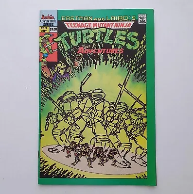 Buy Teenage Mutant Ninja Turtles Adventures Comic (No.3 July  1989) Eastman & Lairds • 6.49£