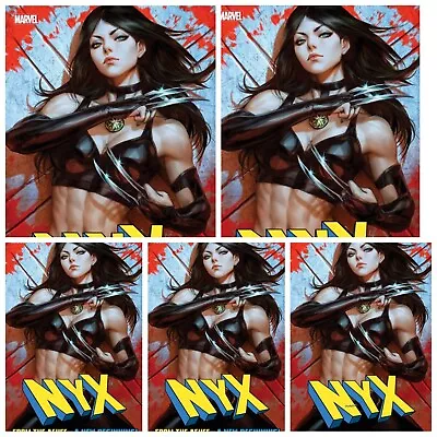 Buy 5 Pack NYX #1 Stanley Artgerm Lau Variant PRESALE 7/24 Marvel 2024 Wolverine • 10.71£