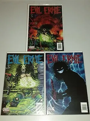 Buy Evil Ernie Depraved #1-3 David Brewer Chaos! Comics 1999 Set (3) • 19.99£