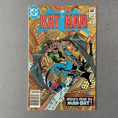 Buy Batman #361 1983  DC Comics 1st Appearance Harvey Bullock Newsstand Ex Cond. • 18.38£