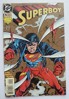 Buy Superboy #5 - 1st Printing - DC Comics June 1994 F/VF 7.0 • 4.25£