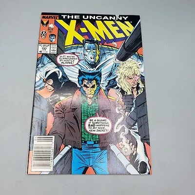 Buy The Uncanny X-Men Vol 1 #245 June 1989 Illustrated Newsstand Marvel Comic Book • 15.76£