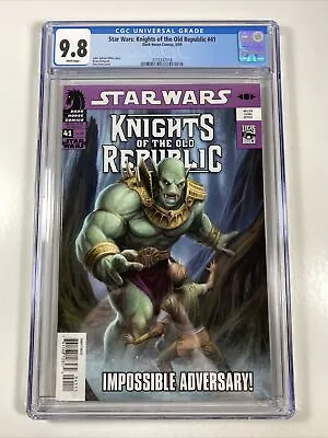 Buy  Star Wars Knights Of The Old Republic #41 CGC 9.8 (Dark Horse Comics 2009)  • 86.32£