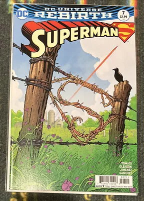 Buy Superman #7 DC Comics Rebirth 2016 Sent In A Cardboard Mailer • 3.99£