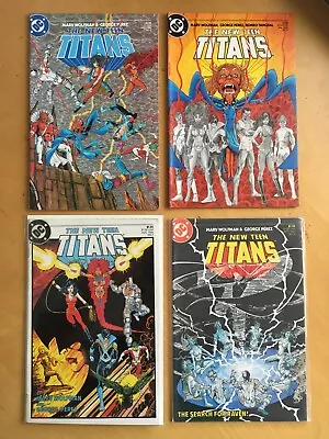 Buy The New TEEN TITANS  Issues 1 - 15 Of CLASSIC DC 1984 SERIES By WOLFMAN & PEREZ • 39.99£