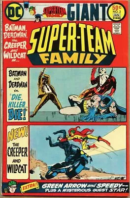 Buy Super-Team Family #2-1975 Fn 6.0 Giant Size Batman Wildcat Neal Adams • 11.07£