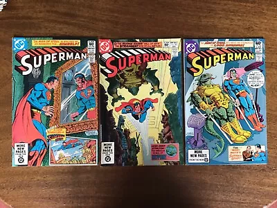 Buy DC Comics Superman Volume One Issue 366-368 1981/82===== • 5.52£