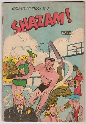 Buy SHAZAM #8 *BRAZILIAN EDITION* Sub-Mariner Human Torch! MARVEL Timely Comics 1949 • 397.53£