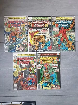 Buy Fantastic Four #180 #181 #184 #187 #188 Bundle Bronze Age Marvel 1977 UK Variant • 16.99£