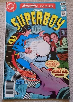 Buy Adventure Comics #458 Aug 1978 Starring Superboy Bronze Age. Fine. • 2£