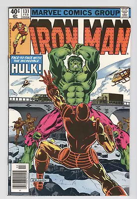 Buy Iron Man #131 February 1980 VF- Hulk • 7.99£
