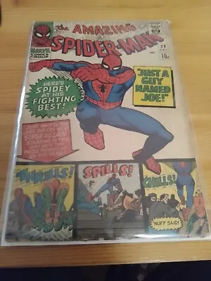 Buy THE AMAZING SPIDER-MAN # 38 Last Ditko And 2nd Cameo Of Mary Jane (1966) • 45£
