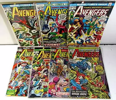 Buy Avengers Lot Of 7 #111,113,114,120,134,142,143 Marvel (1973) 1st Print Comics • 66.99£