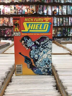Buy Marvel Comics Nick Fury, Agent Of S.H.I.E.L.D. #6 1989 • 3.20£
