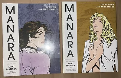 Buy The Manara Library Vol 3 HC Hardcover & Manara Library Vol 2 Softcover Sealed • 150.22£