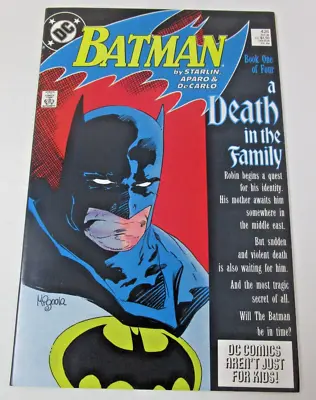 Buy Batman #426 1988 [NM] High Grade Death In The Family Part 1 Classic DC Robin • 47.43£
