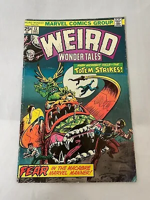 Buy Bronze Age Marvel Comics Weird Wonder Tales Comic Lot Issues 13,14,15, And 17 • 25.29£