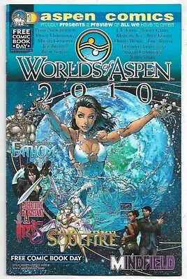 Buy Worlds Of Aspen #1 Michael Turner Fathom Cover FCBD FN/VFN (2010) Aspen Comics • 2.50£