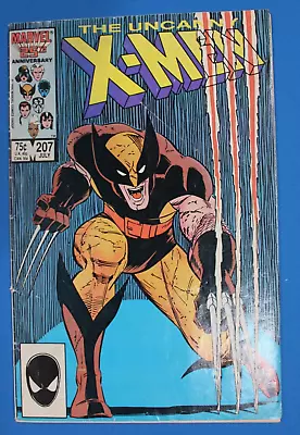 Buy Uncanny X-Men #207 Marvel Comics 1986 Wolverine GD Condition • 5.62£