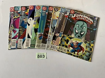 Buy Superman Adventures (1997)……mixed Issues…..mccloud/austin..10 X Comics…..LOT…593 • 13.99£