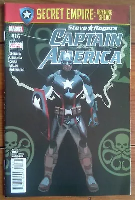 Buy Captain America: Steve Rogers 16, Marvel Comics, June 2017, Vf • 4.99£