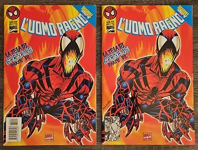 Buy Amazing Spider-Man #410 Key 1st App Spider Carnage Italian Variant Newsstand Set • 32.14£