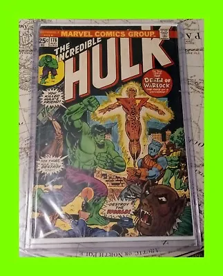 Buy The Incredible Hulk #178 Marvel Comics 1974 **Key** Rebirth Of Adam Warlock! • 19.79£
