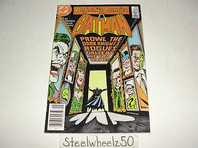 Buy Detective Comics #566 Newsstand Comic DC 1986 Batman Rogues Gallery Cover Joker • 43.48£