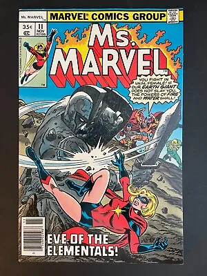 Buy Ms. Marvel #11 - Carol Danvers 1977 Comics NM • 10.37£
