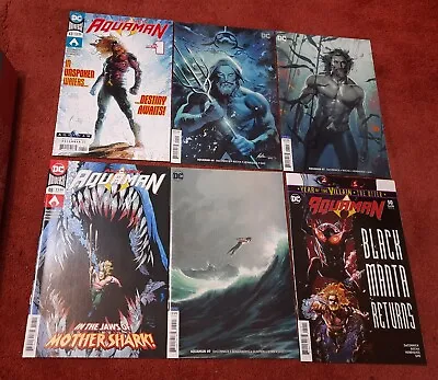 Buy Dc Comics Aquaman Vol. 8 (2016-2021) #43-44, 47-50  Middleton Variants • 15£