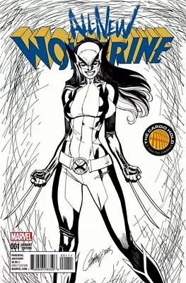 Buy All New Wolverine #1 Tch J Scott Campbell Black White Variant Near Mint • 24.07£