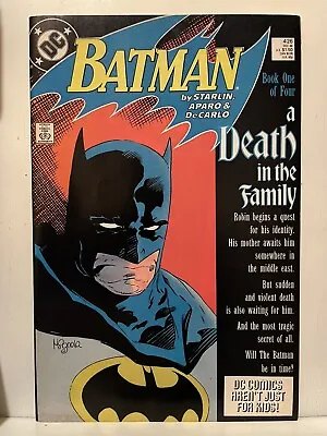 Buy Batman #426 * 1988 DC * Death In The Family Part 1 * Mike Mignola * NM? * (M13) • 31.60£