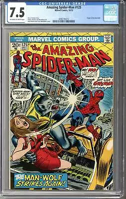 Buy Amazing Spider-man #125 CGC 7.5 • 131.83£